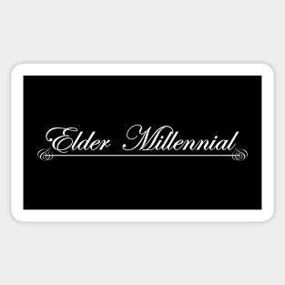 elder millennial Sticker
